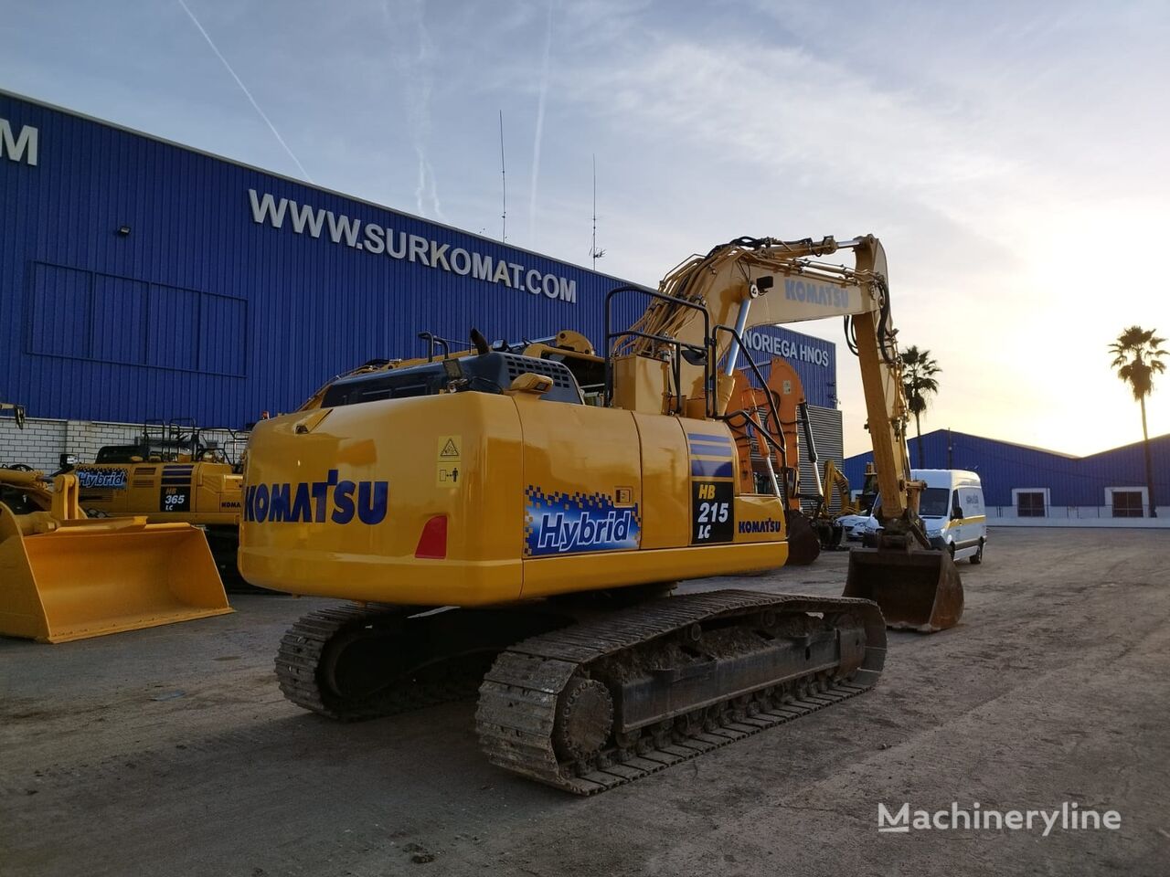 Komatsu HB215LC-3 excavadora de cadenas