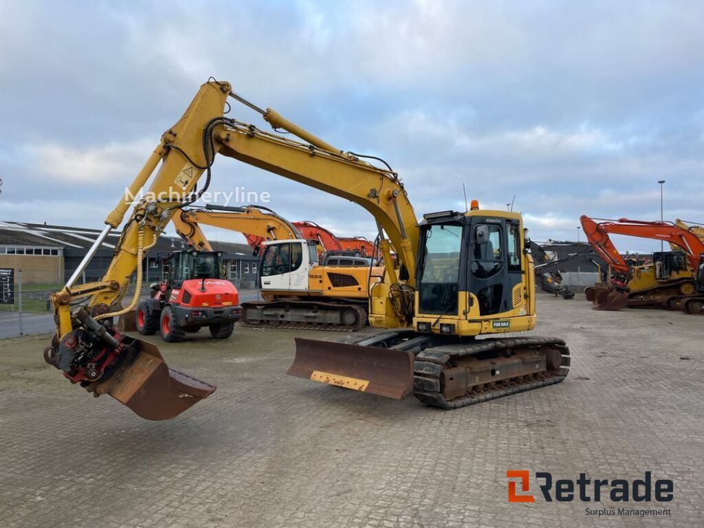 Komatsu PC 138 US-10 tracked excavator