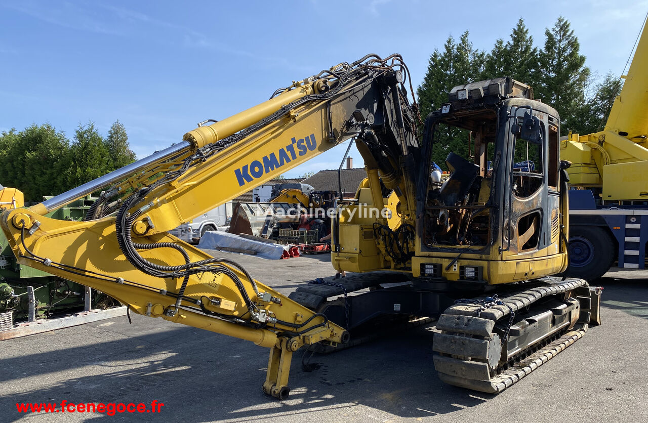 escavatore cingolato Komatsu PC 138 US-11 incidentati