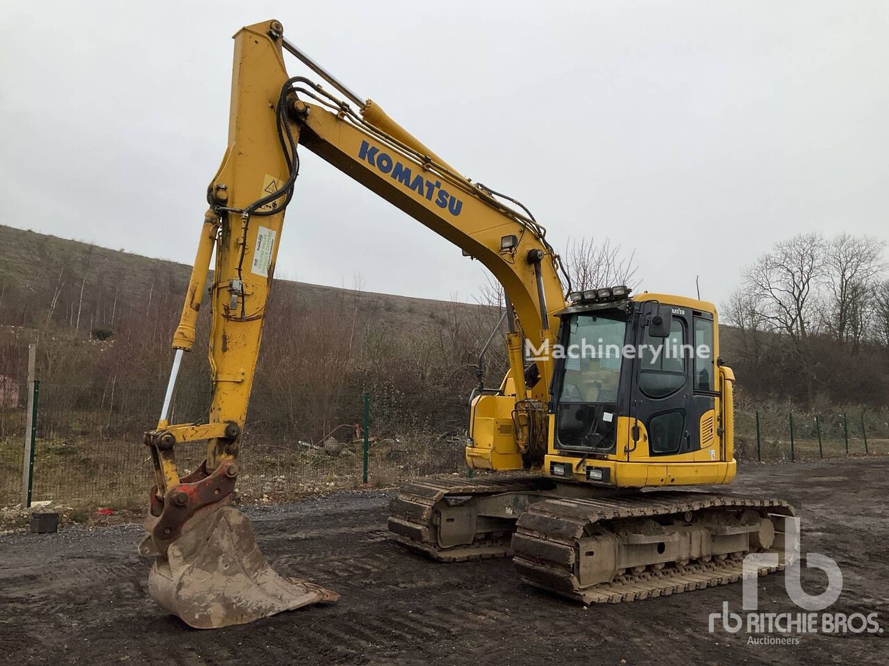 Komatsu PC 138US-11 rupsgraafmachine