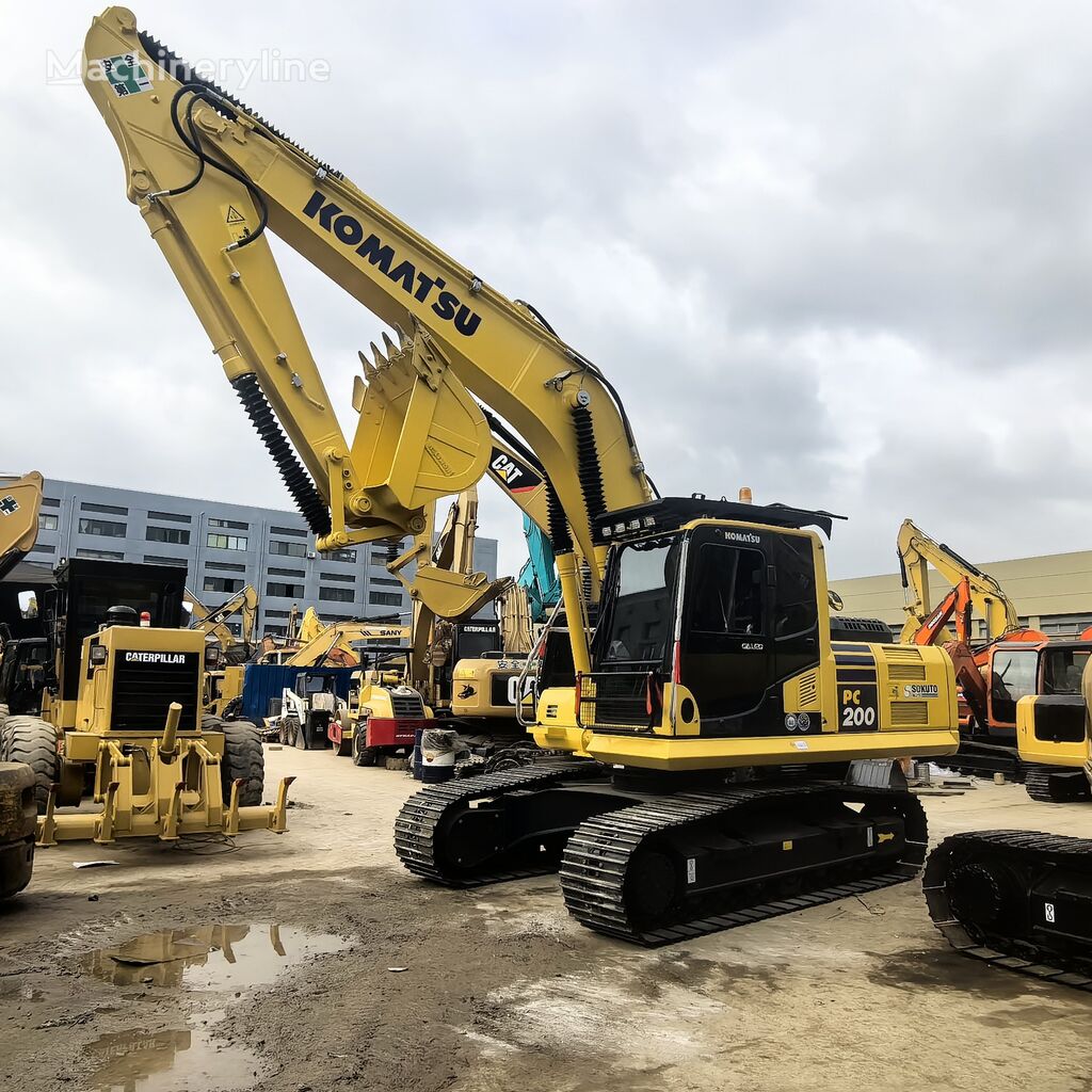 Komatsu PC 200-8M0 tracked excavator