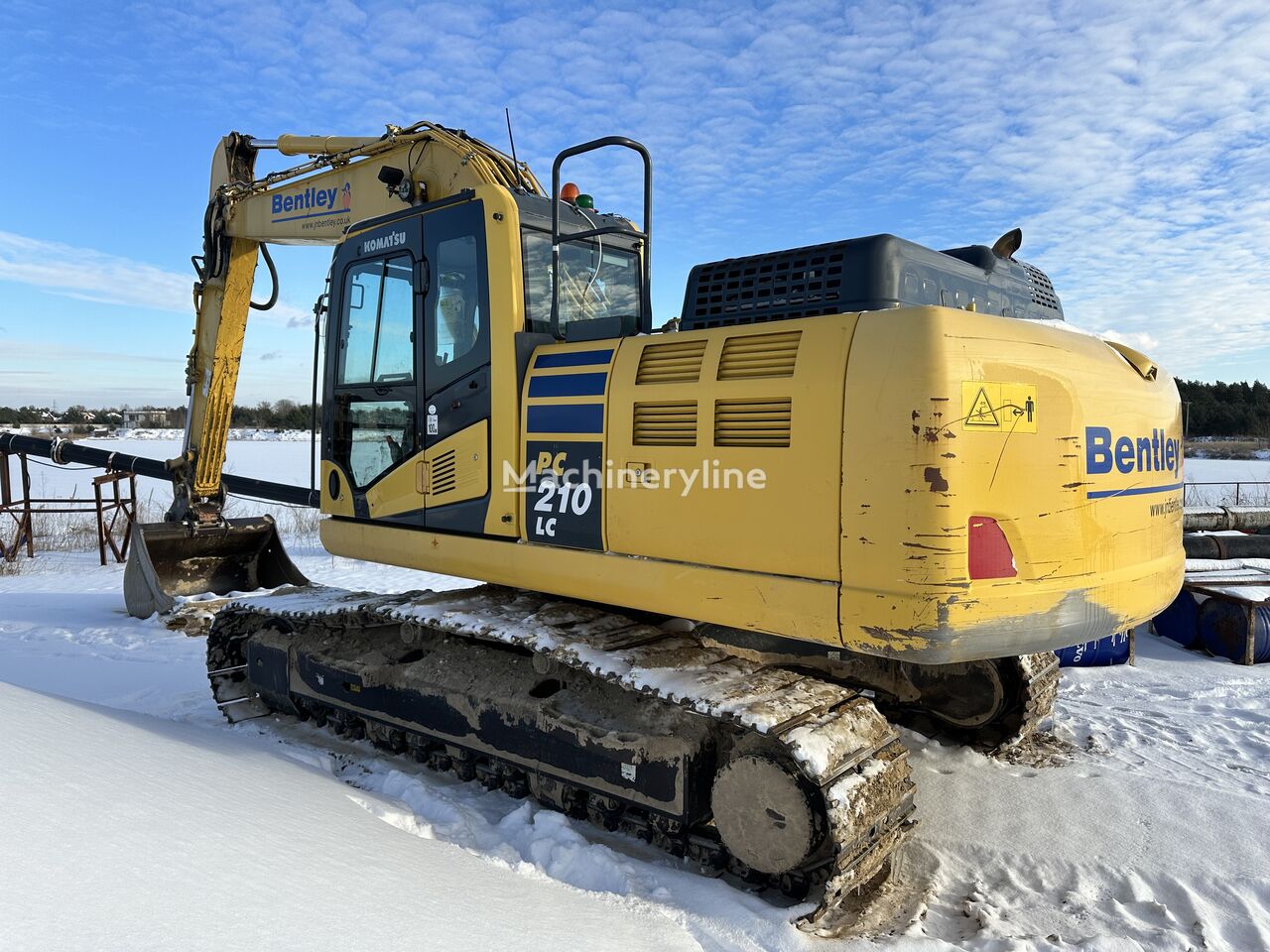 Komatsu PC 210 LC-11 tracked excavator