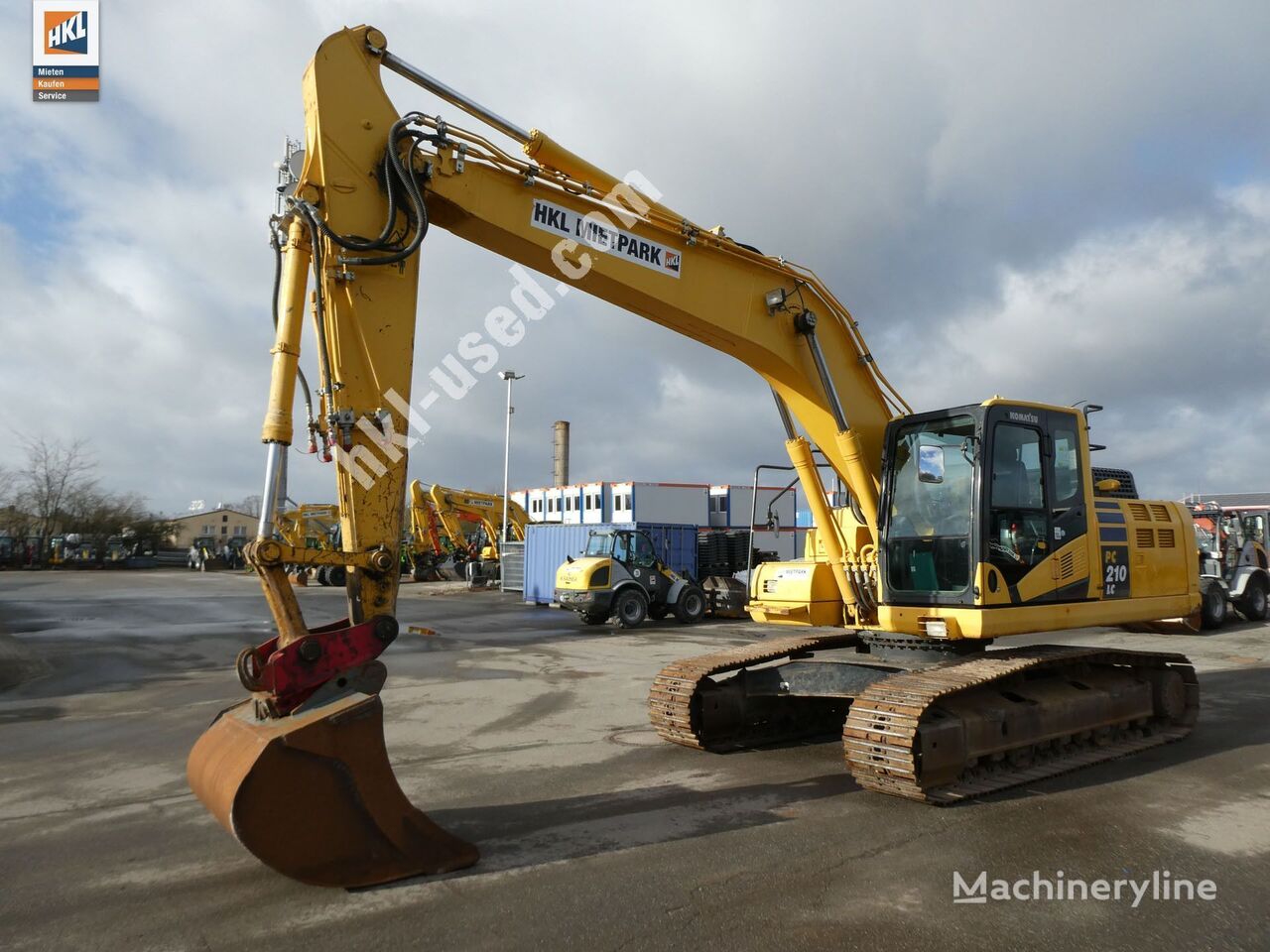 bager goseničar Komatsu PC 210 LC-11