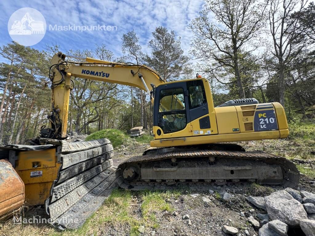 bager goseničar Komatsu PC 210 LC-8 NY motor Nya band