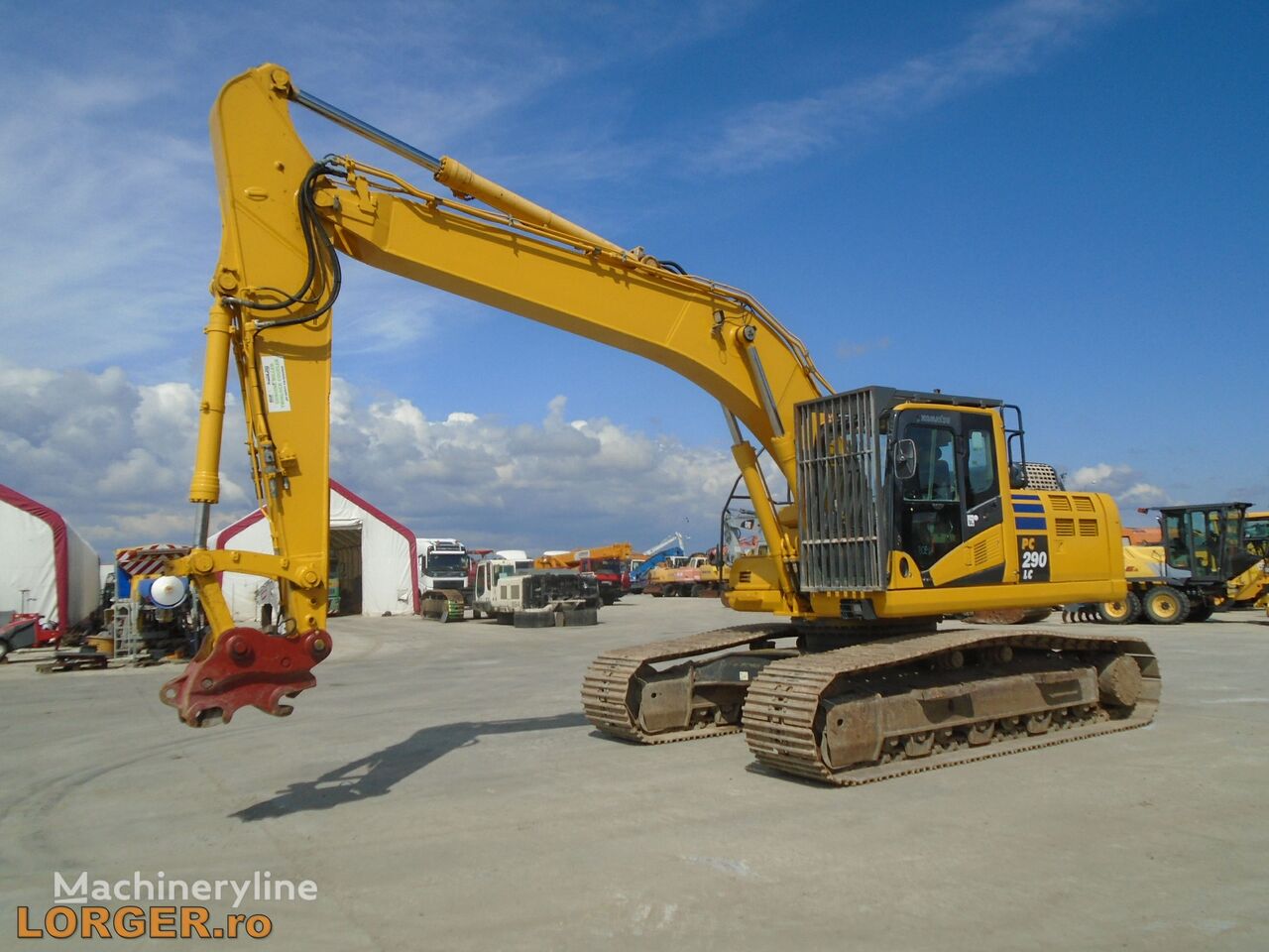 Komatsu PC 290 LC-10 tracked excavator