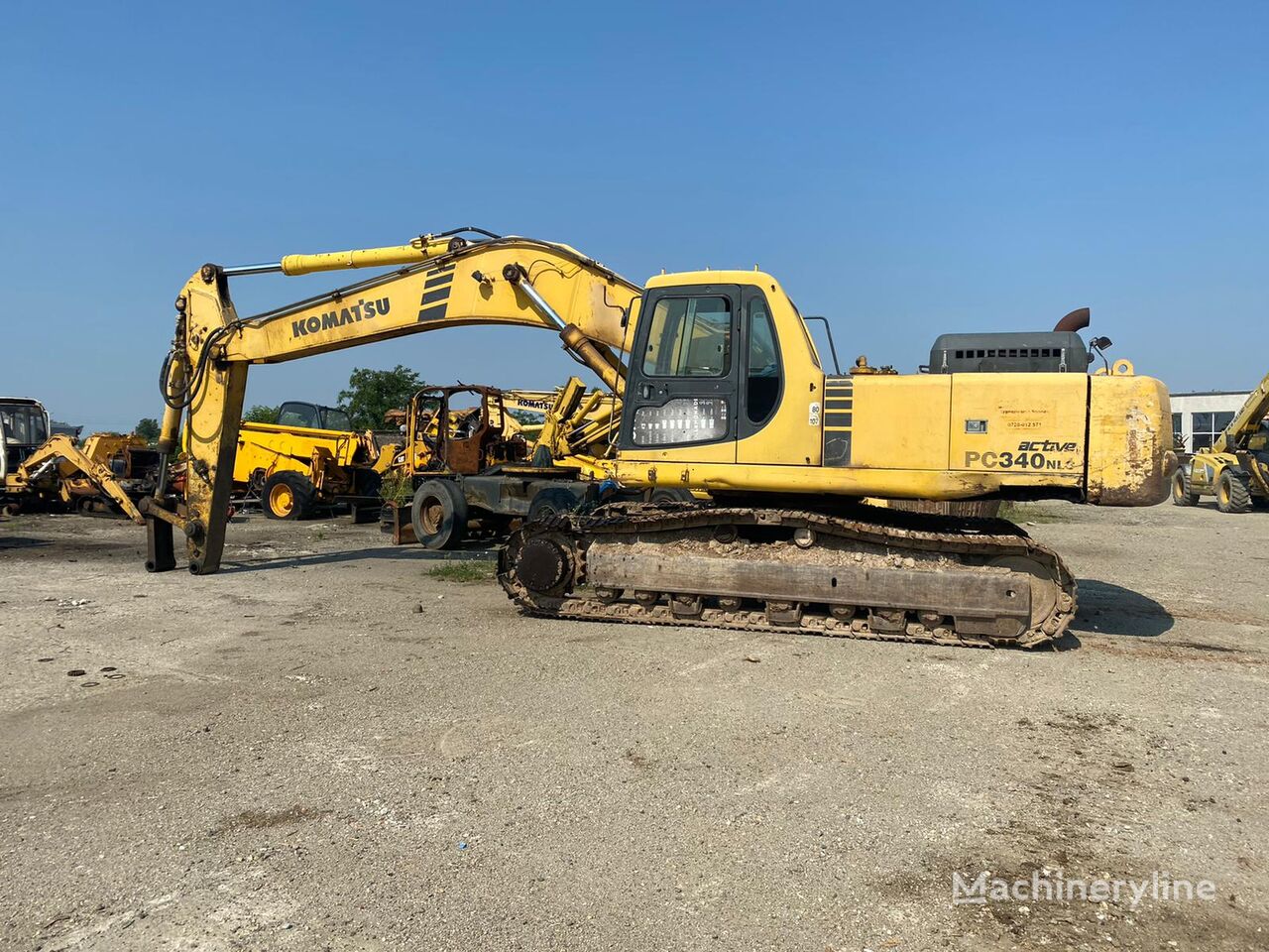 Komatsu PC 340 (for parts ) tracked excavator for parts