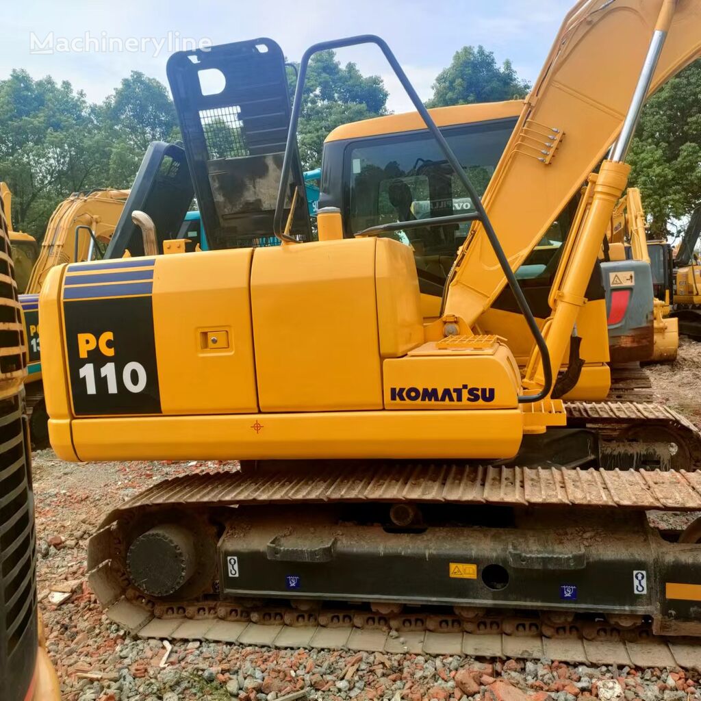 Komatsu PC110 tracked excavator