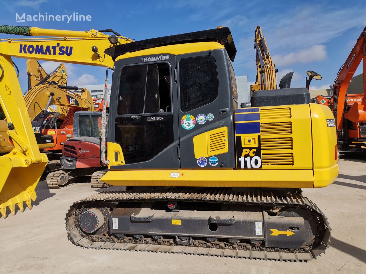 Komatsu PC110 bager guseničar