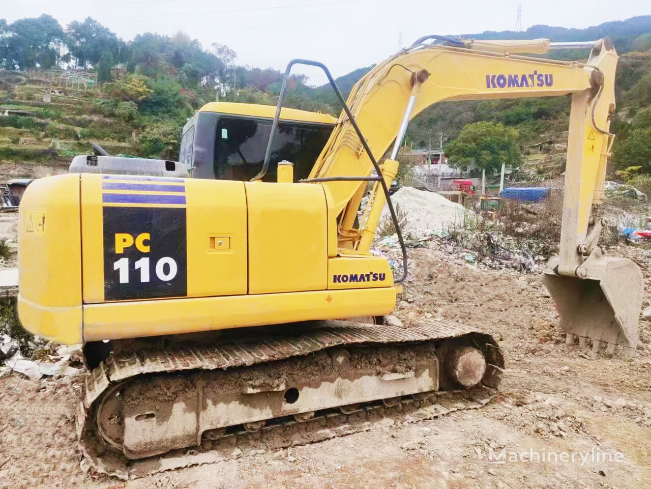 pelle sur chenilles Komatsu PC110-7