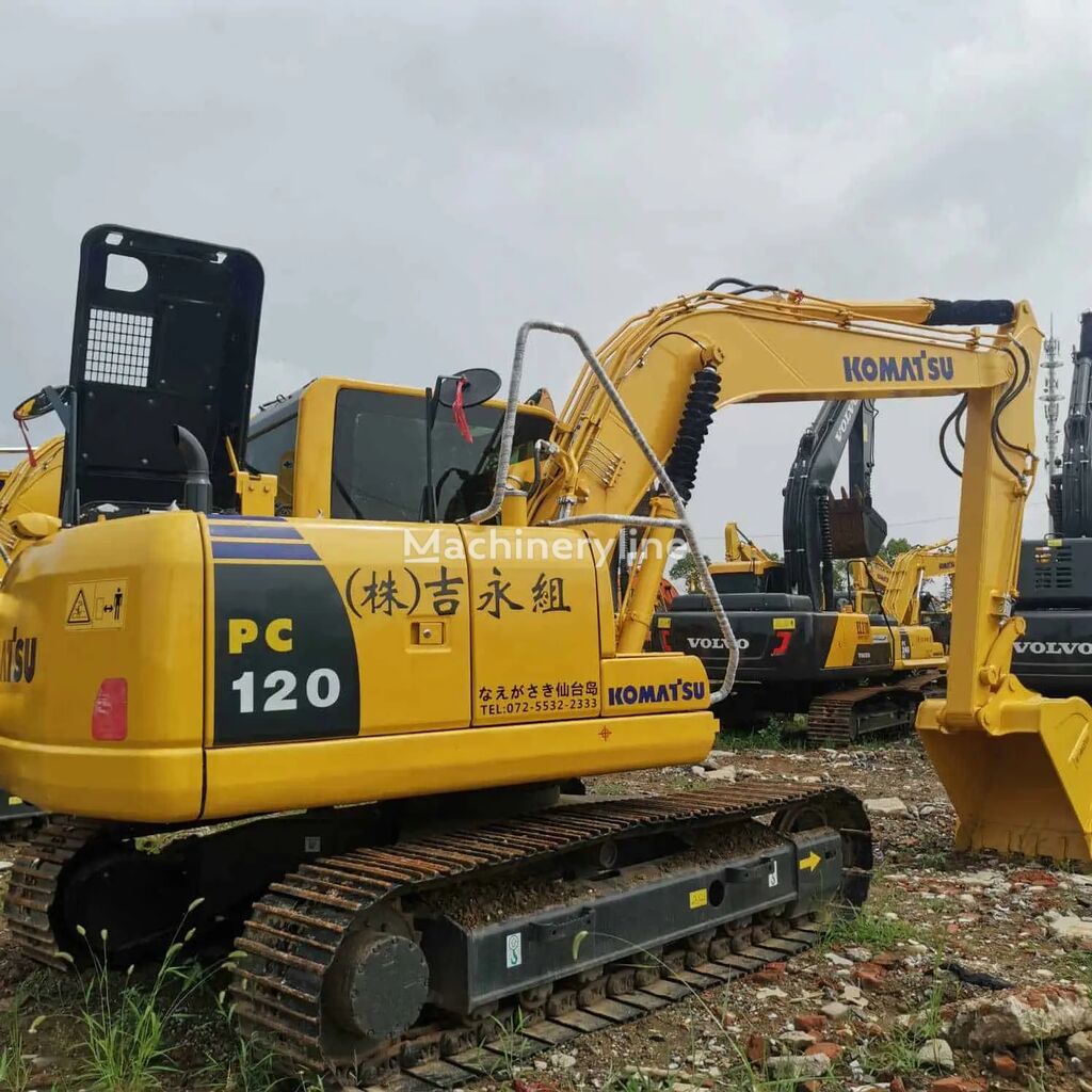 Excavator dengan track Komatsu PC120 - Machineryline