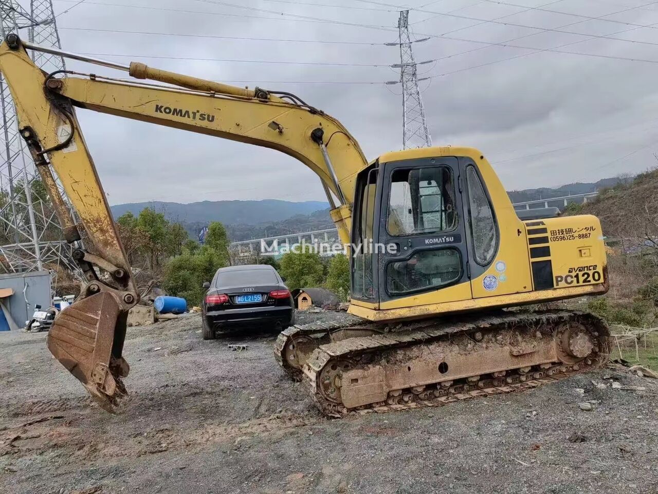 vikšrinis ekskavatorius Komatsu PC120-6E