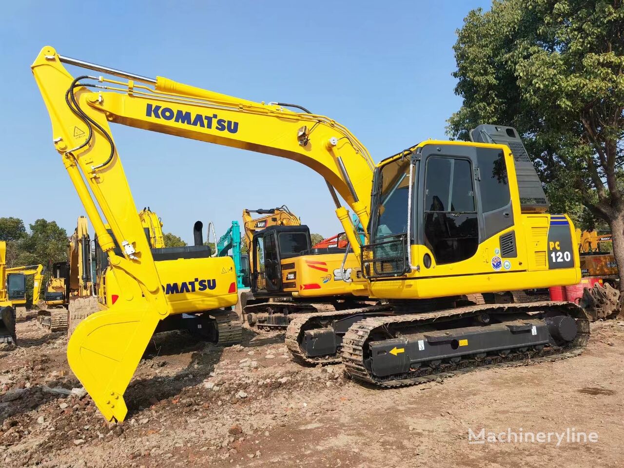 Komatsu PC120-8 excavadora de cadenas