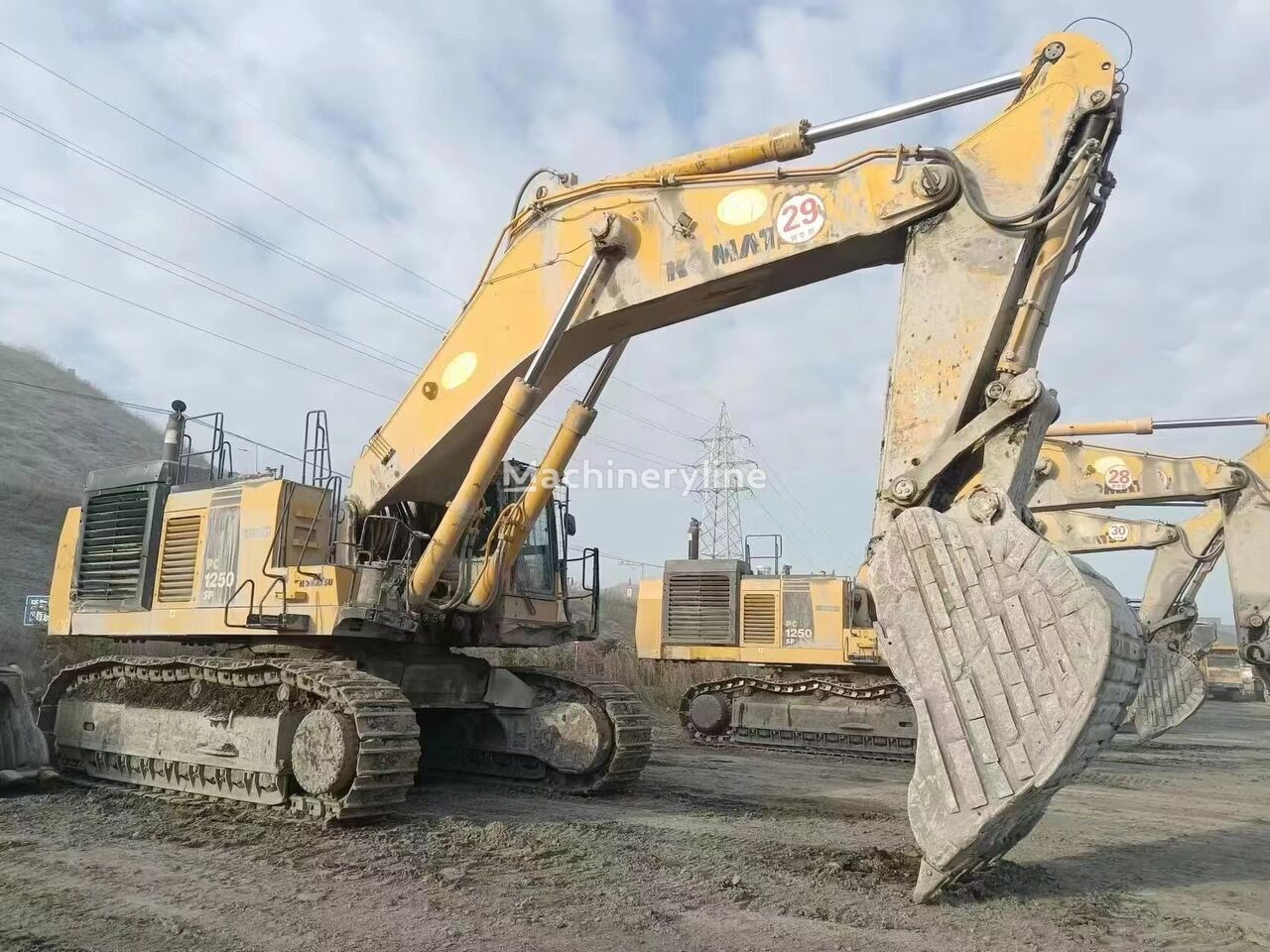 Komatsu PC1250-8 tracked excavator