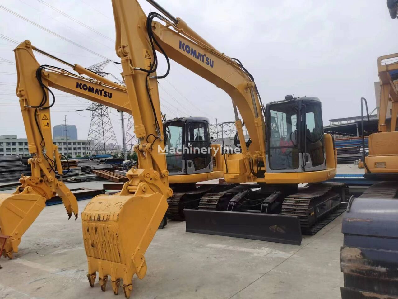 Komatsu PC128US excavadora de cadenas