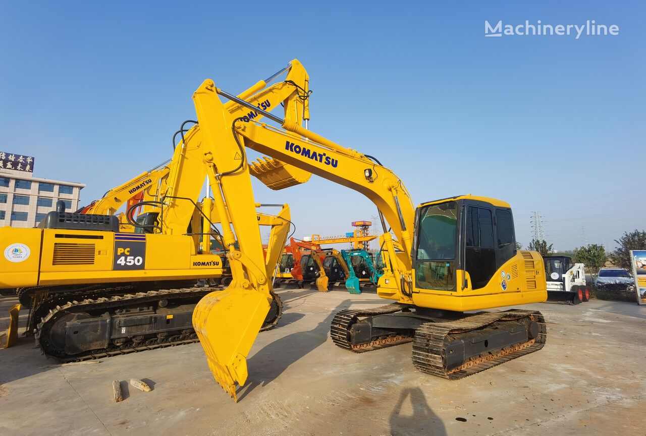 Komatsu PC130 tracked excavator