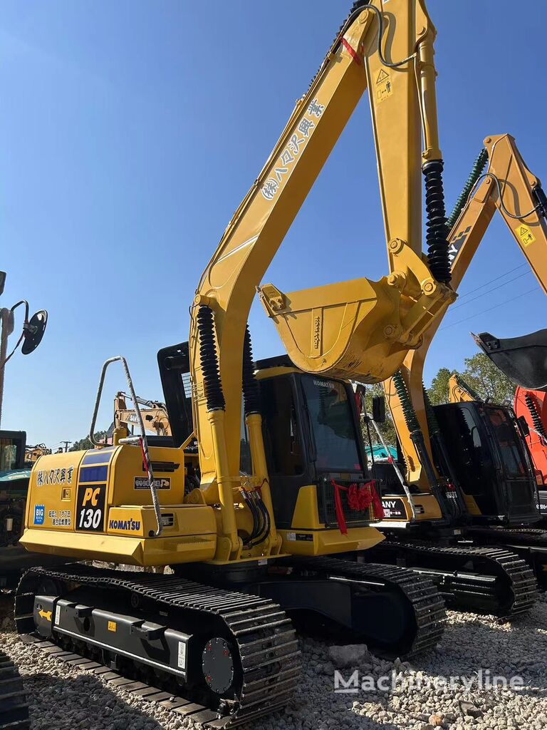 Komatsu PC130 tracked excavator