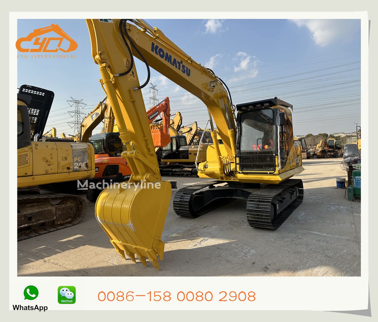 Escavadora de rastos Komatsu PC130-7 a venda | Machineryline PT Escavadora de rastos Komatsu PC130-7 - Machineryline