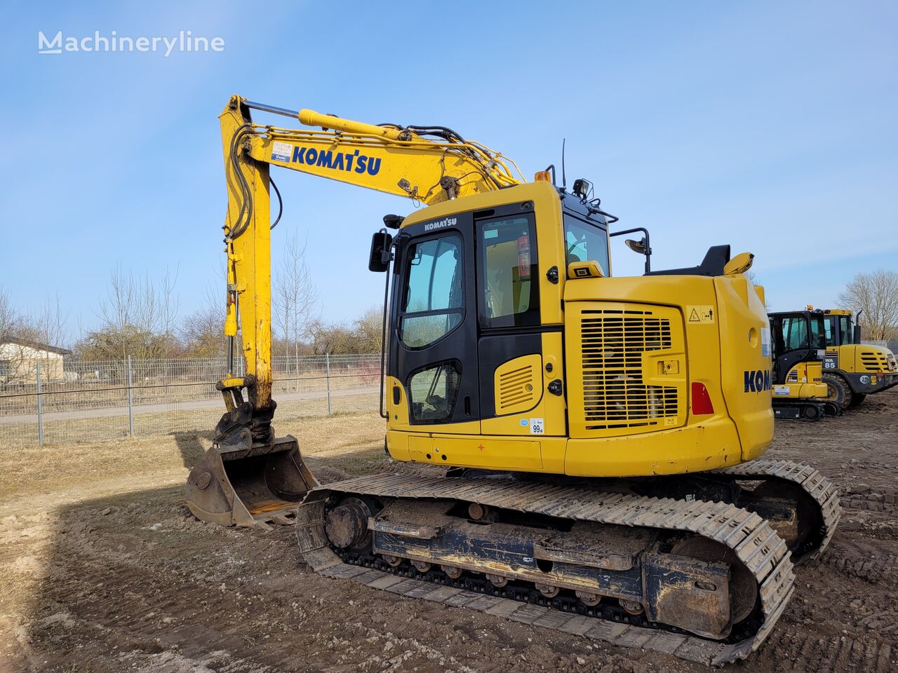 Komatsu PC138 US -11 rupsgraafmachine