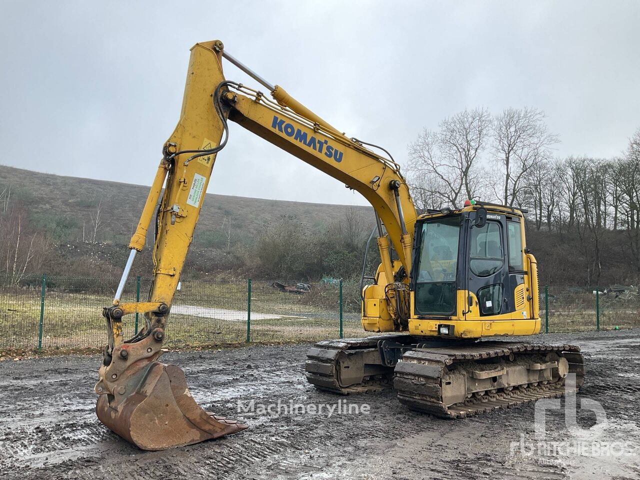 Komatsu PC138US-10 tracked excavator