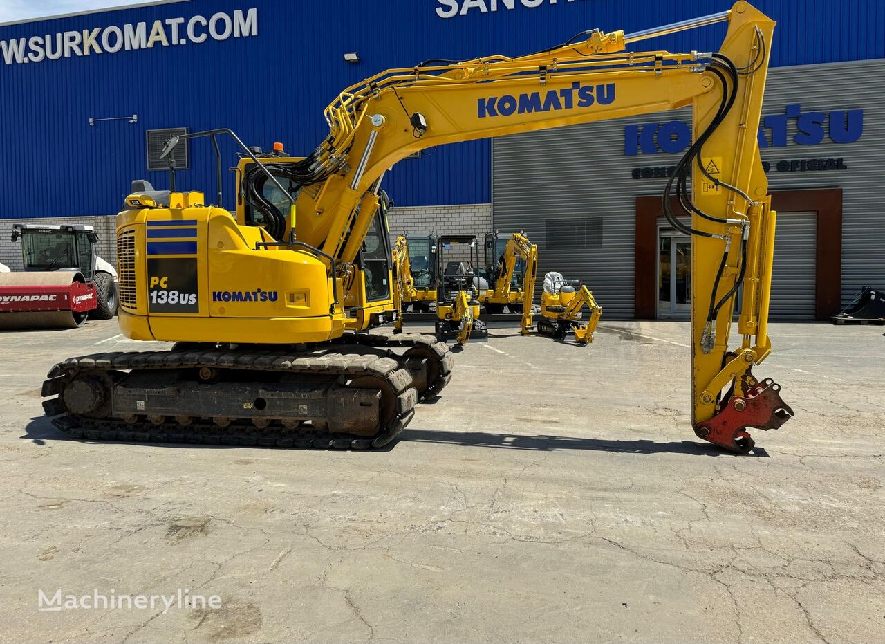 Komatsu PC138US-11 tracked excavator