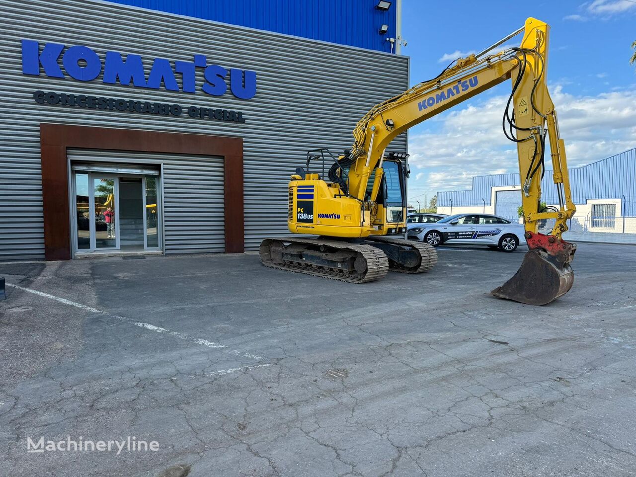 Komatsu PC138US-11 tracked excavator