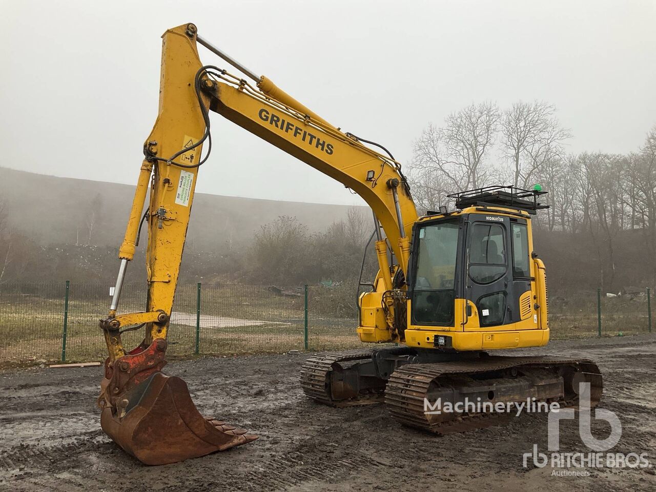 Komatsu PC138US-11 tracked excavator