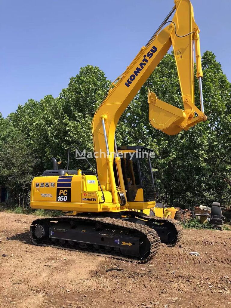 Komatsu PC160 tracked excavator