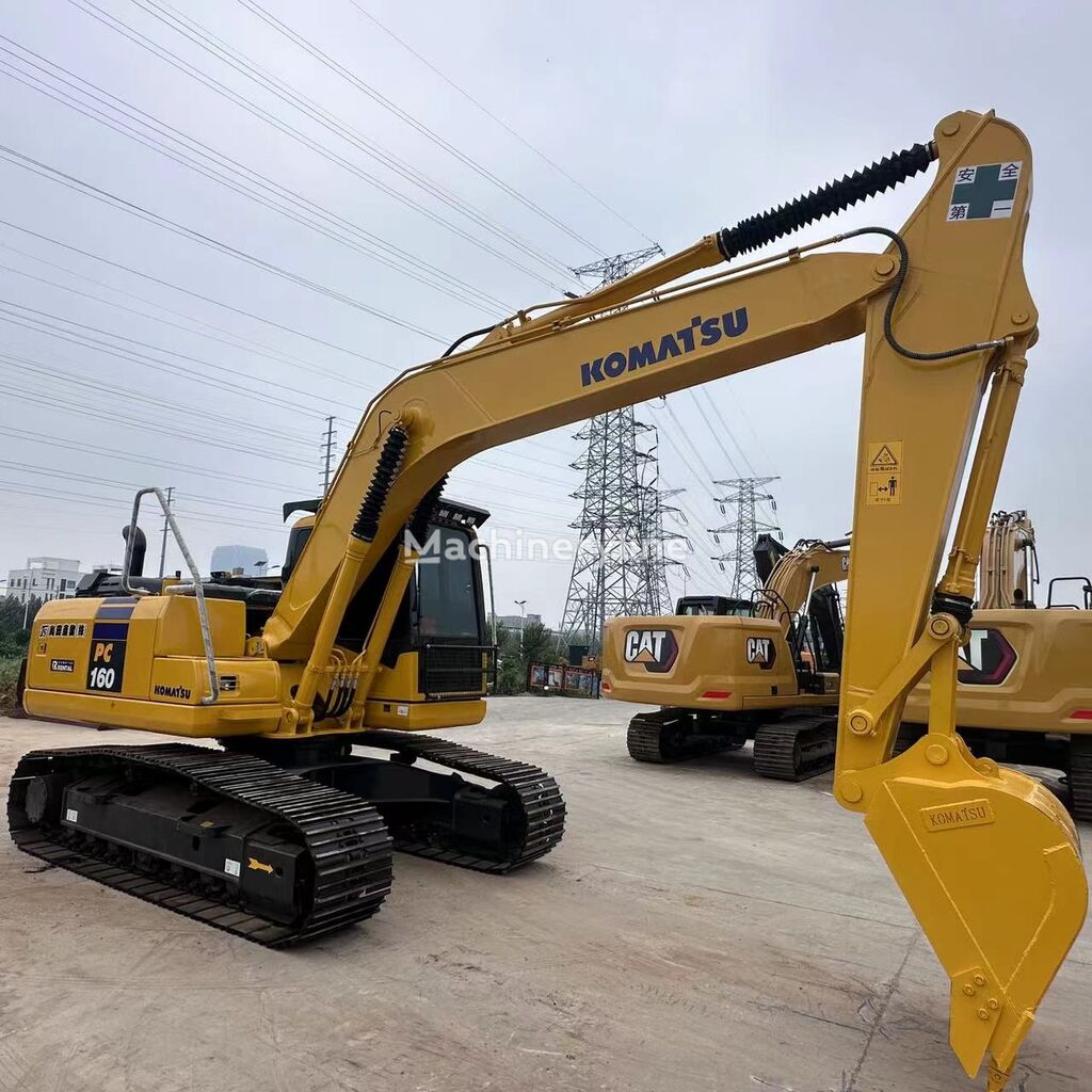 Komatsu PC160 tracked excavator