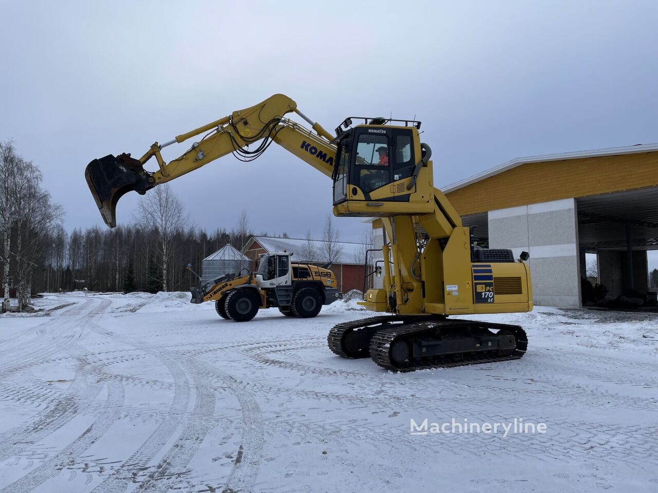 Komatsu PC170 LC-11 Nousuhytillä bager gusjeničar