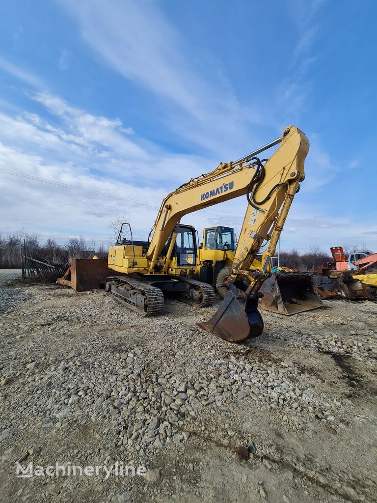 Komatsu PC180 tracked excavator