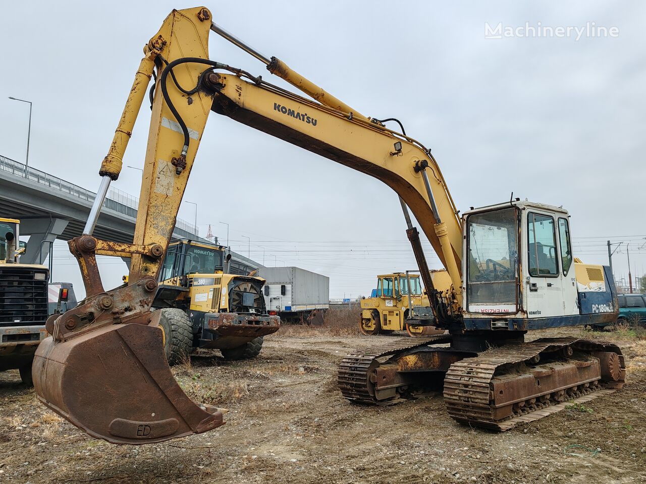 Komatsu PC180NLC-5K tracked excavator