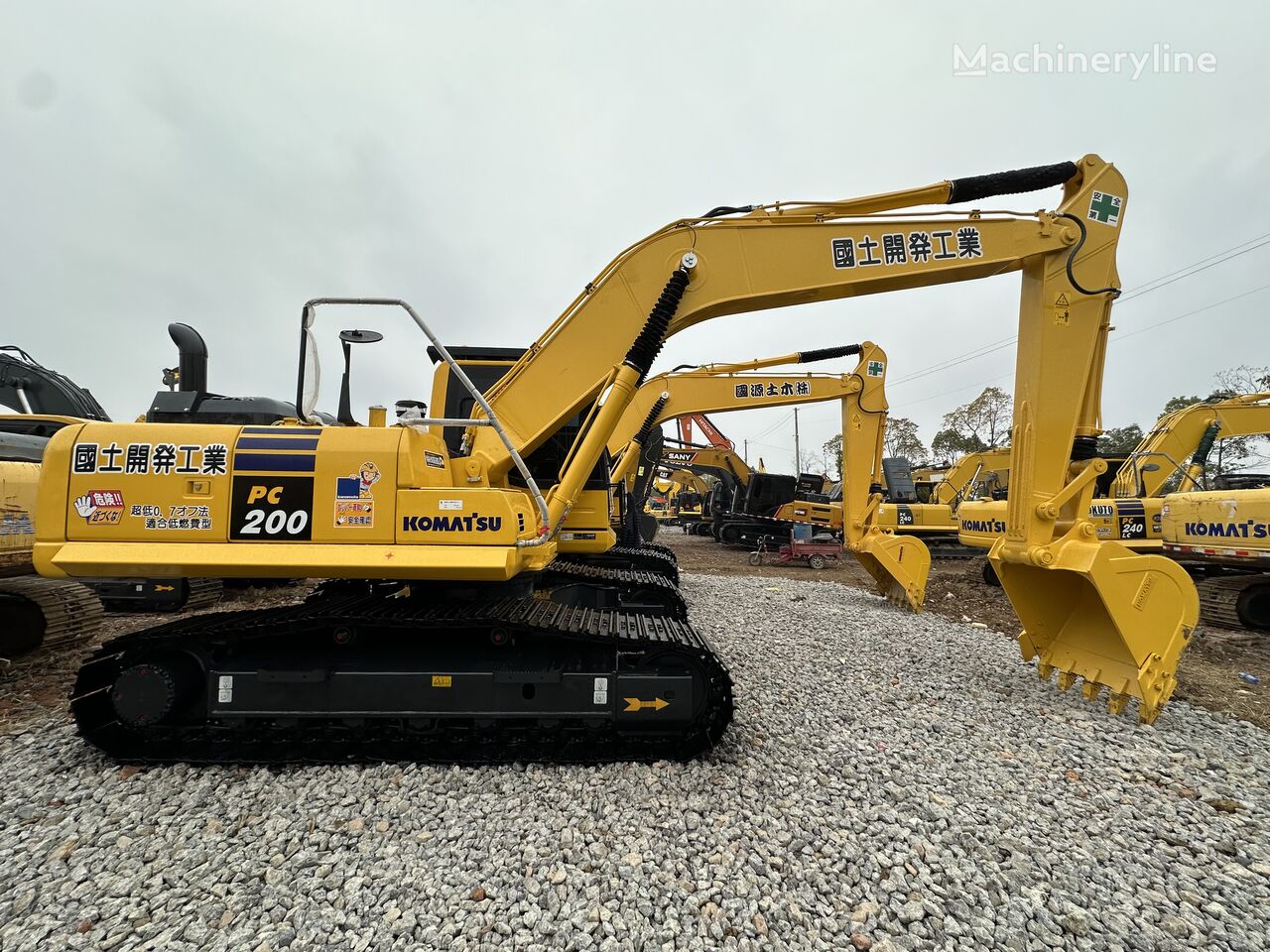 Komatsu PC200 excavadora de cadenas