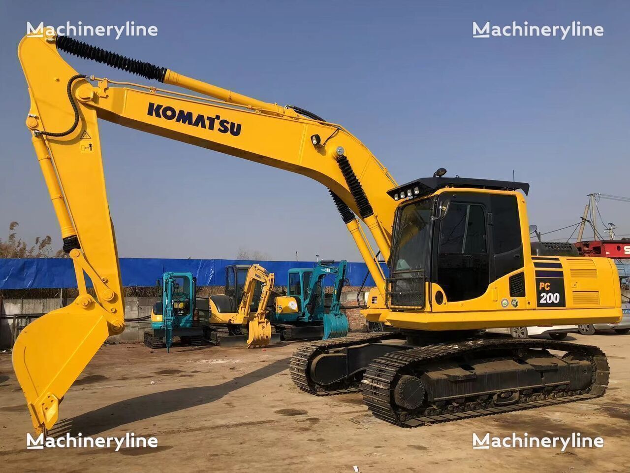 гусеничный экскаватор Komatsu PC200