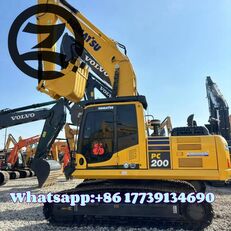 Komatsu PC200 tracked excavator