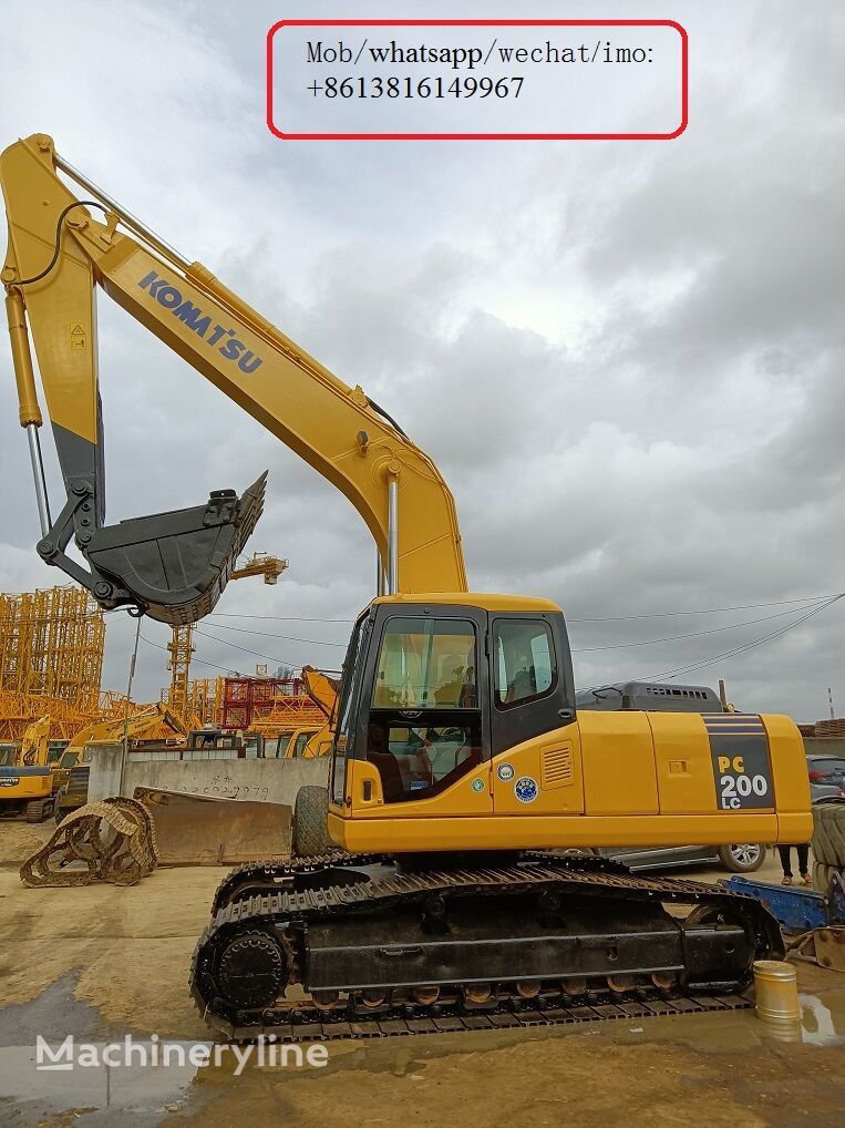 Komatsu PC200-7 Kettenbagger