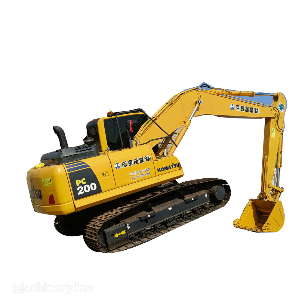 Komatsu PC200-8 paletli ekskavatör