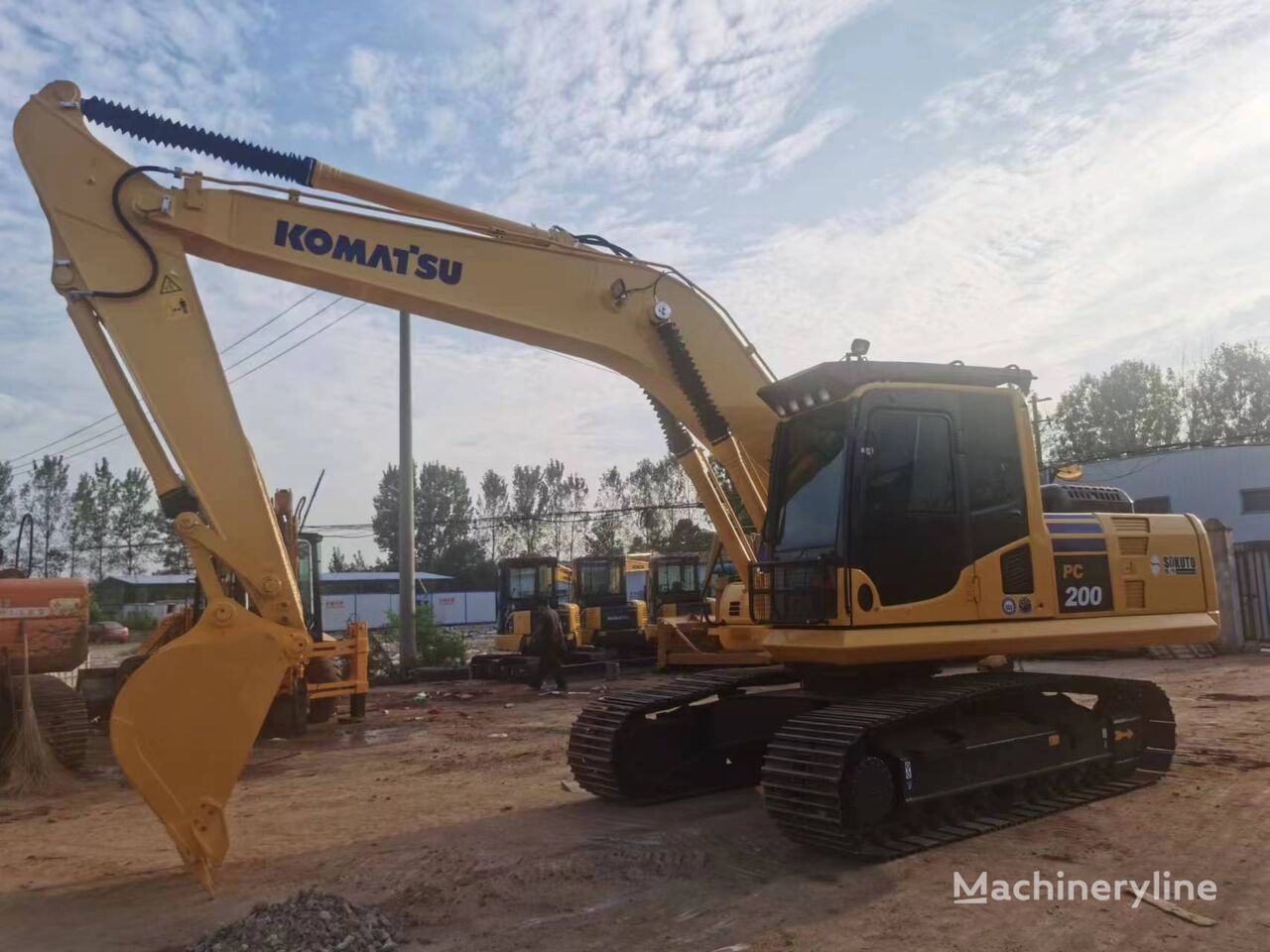 Komatsu PC200-8 excavadora de cadenas