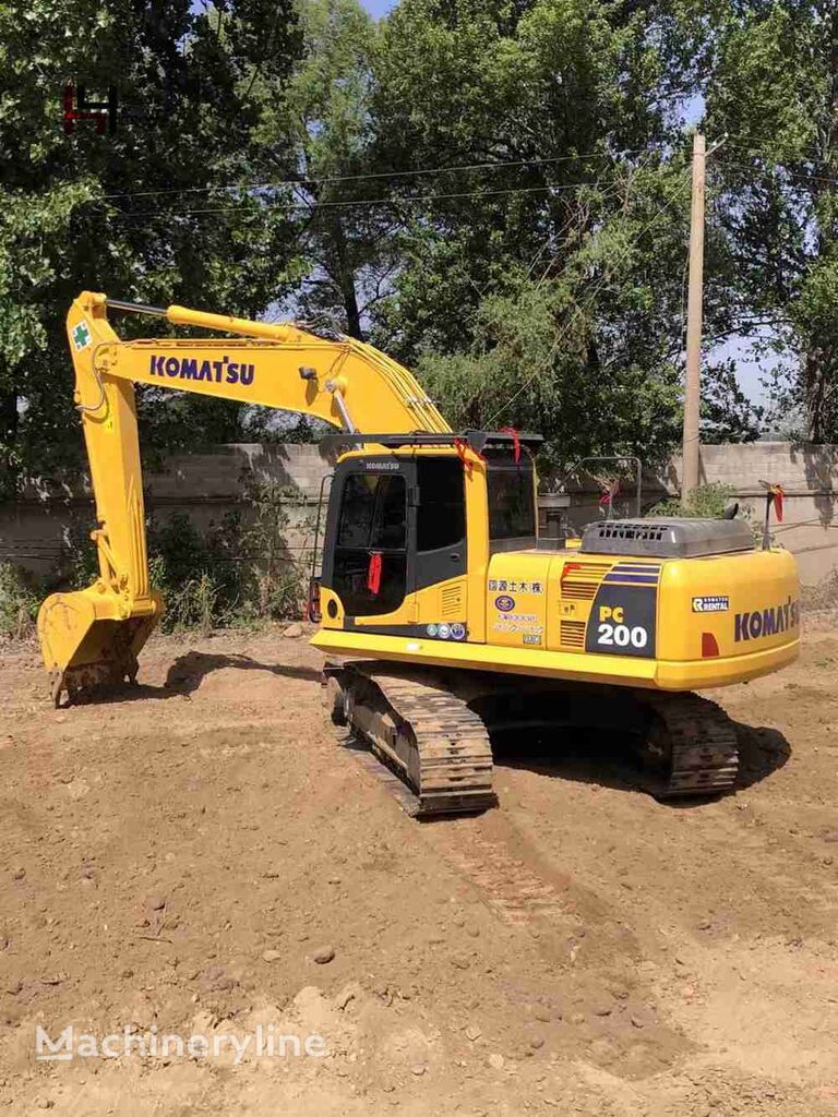 Komatsu PC200-8 tracked excavator