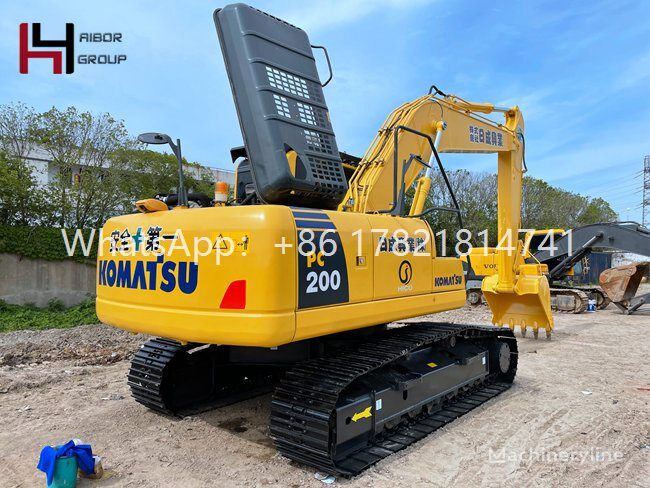 Komatsu PC200-8 tracked excavator