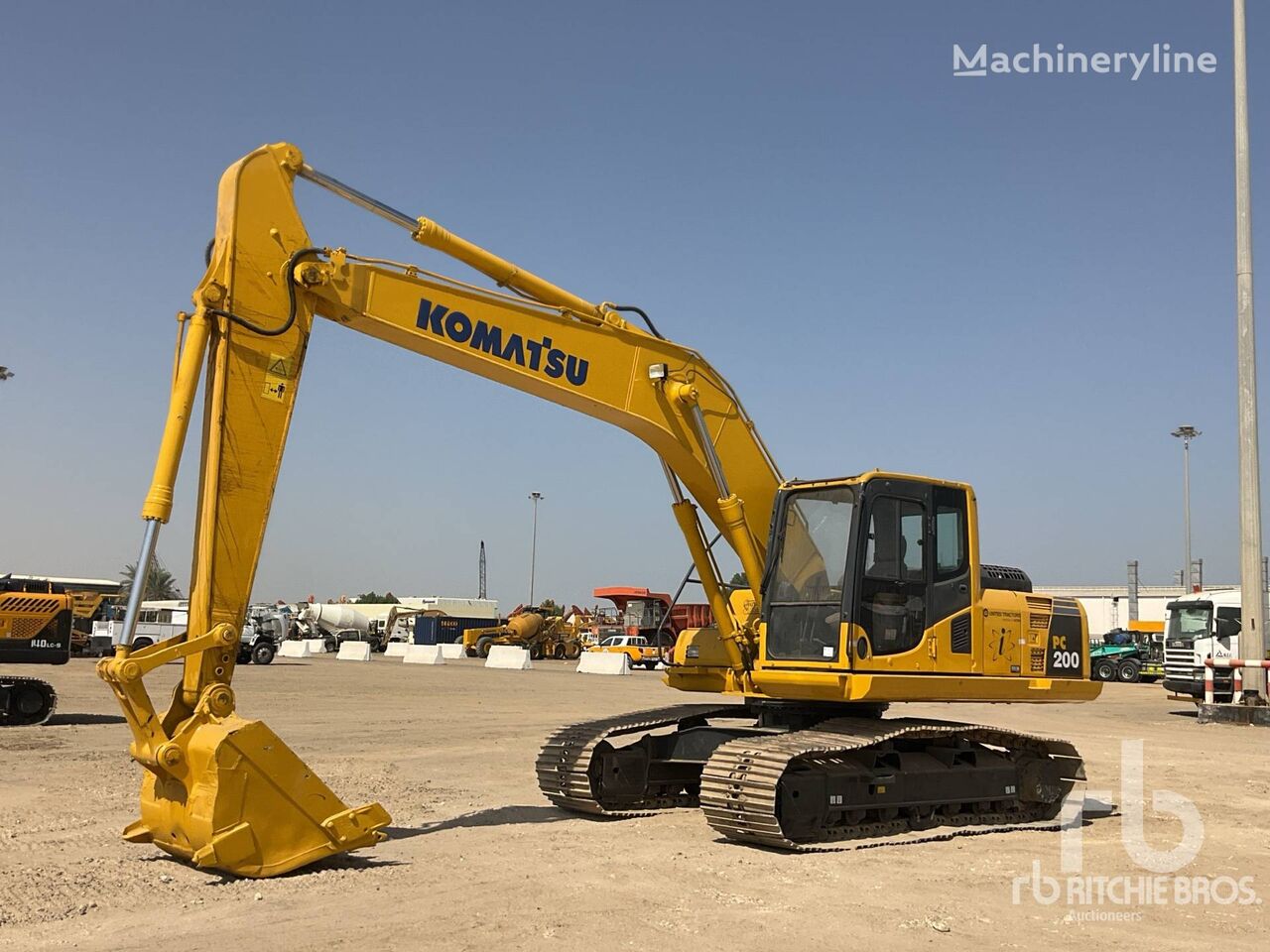 Komatsu PC200-8 excavadora de cadenas