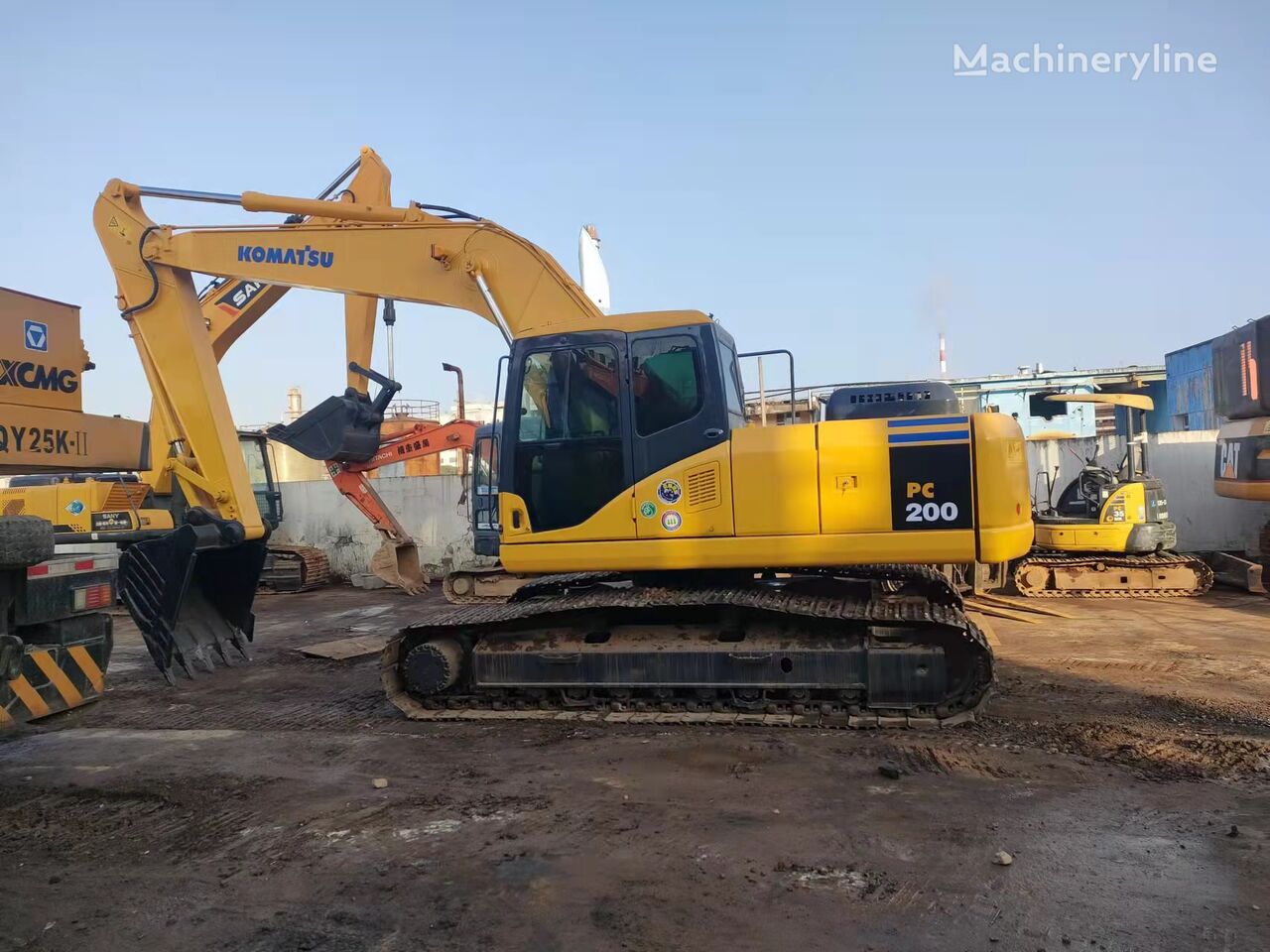 vikšrinis ekskavatorius Komatsu PC200-8