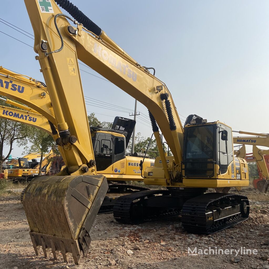 Komatsu PC200-8N1 tracked excavator