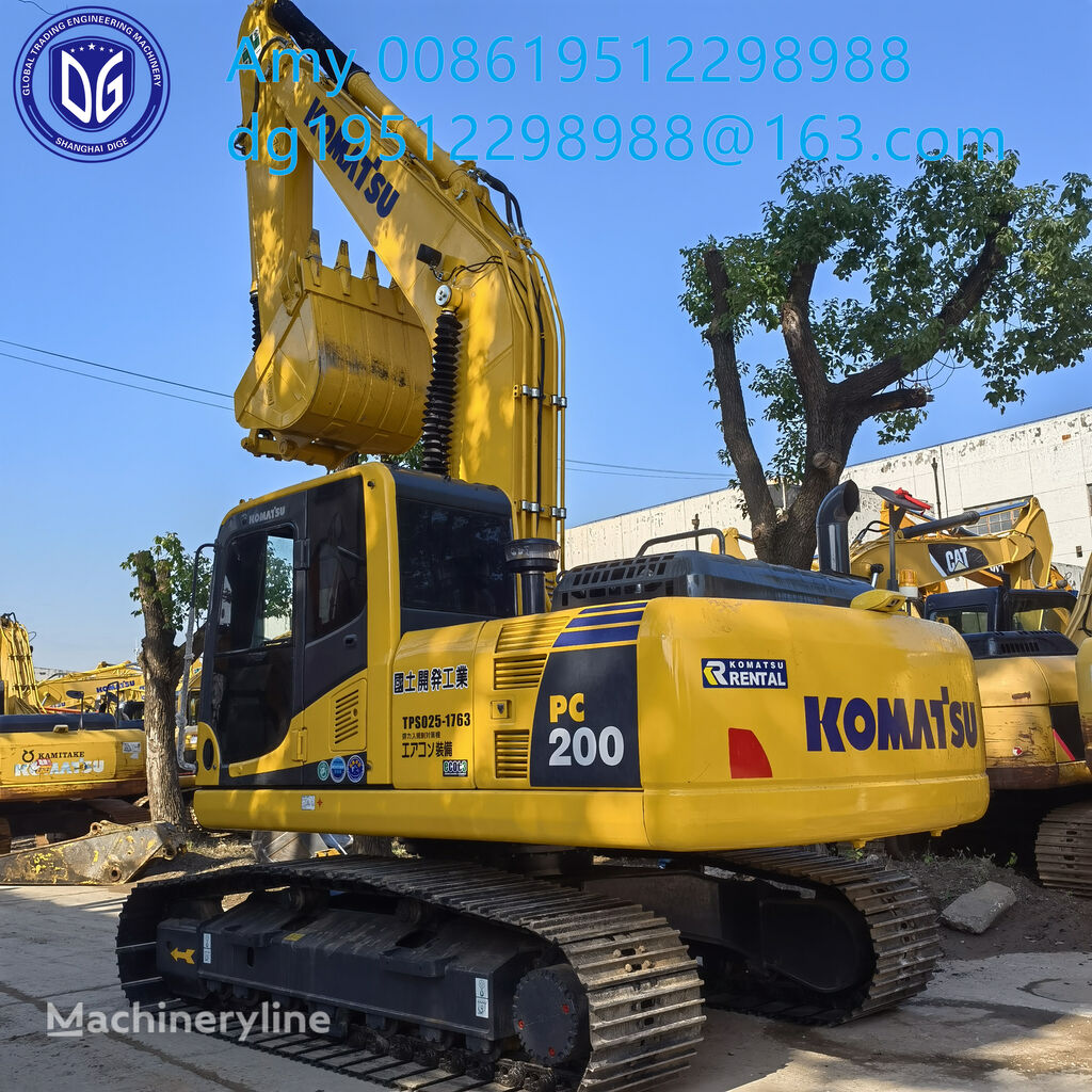 pelle sur chenilles Komatsu PC200-8N1