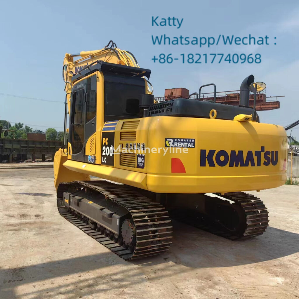 Komatsu PC200-8N1 excavadora de cadenas