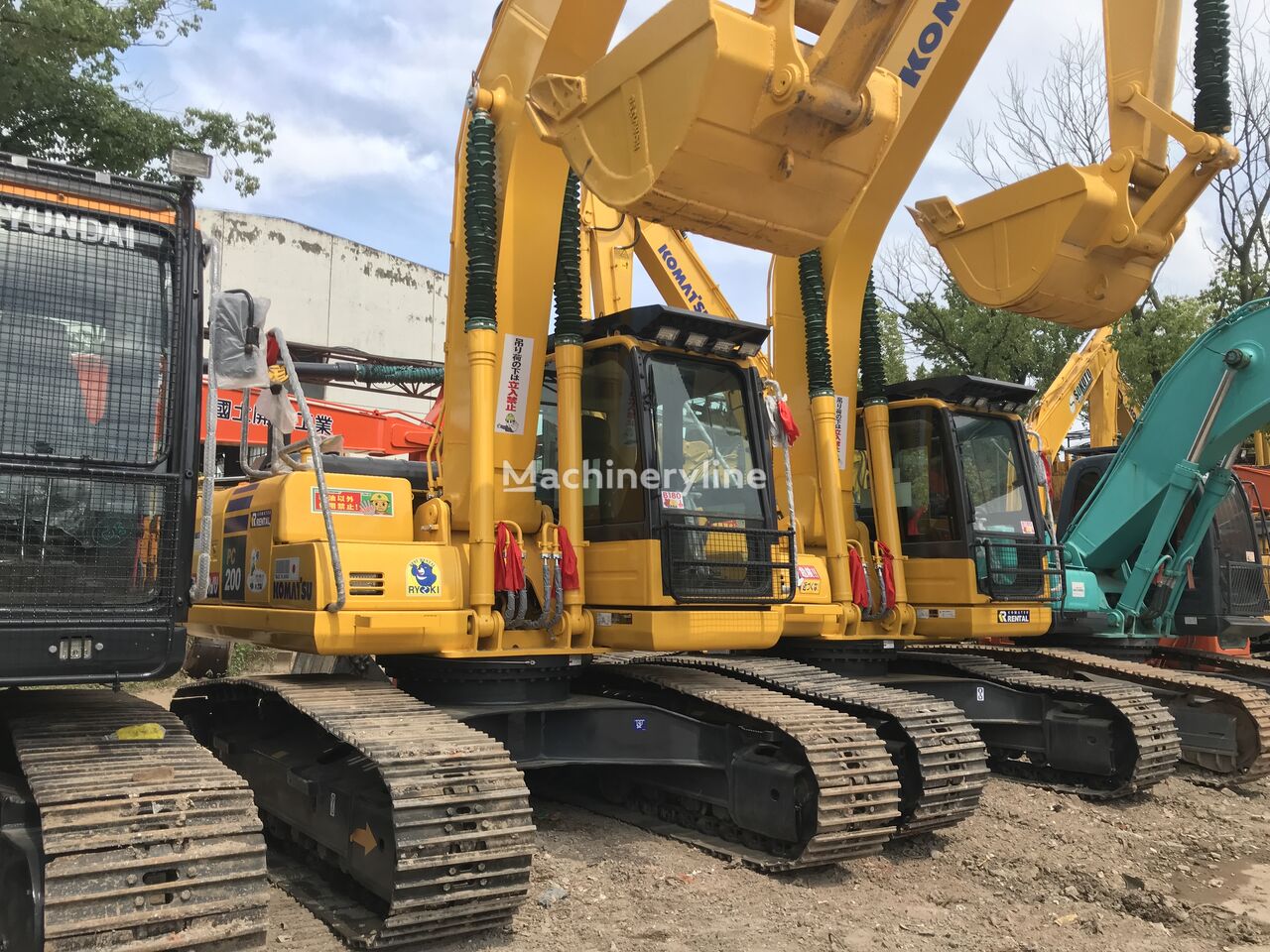 Komatsu PC200 PC220 PC200-7 PC200-8 PC200-8N1 PC220-7 PC220-8 PC220-8N1 kāpurķēžu ekskavators