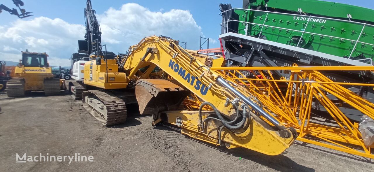 Komatsu PC210 tracked excavator