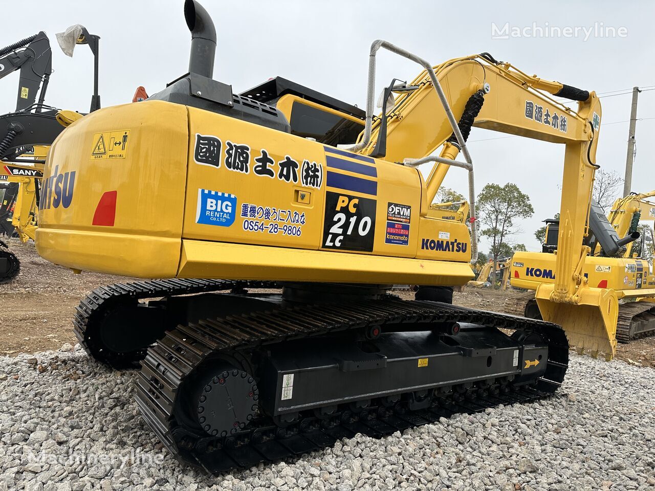 Komatsu PC210 Kettenbagger