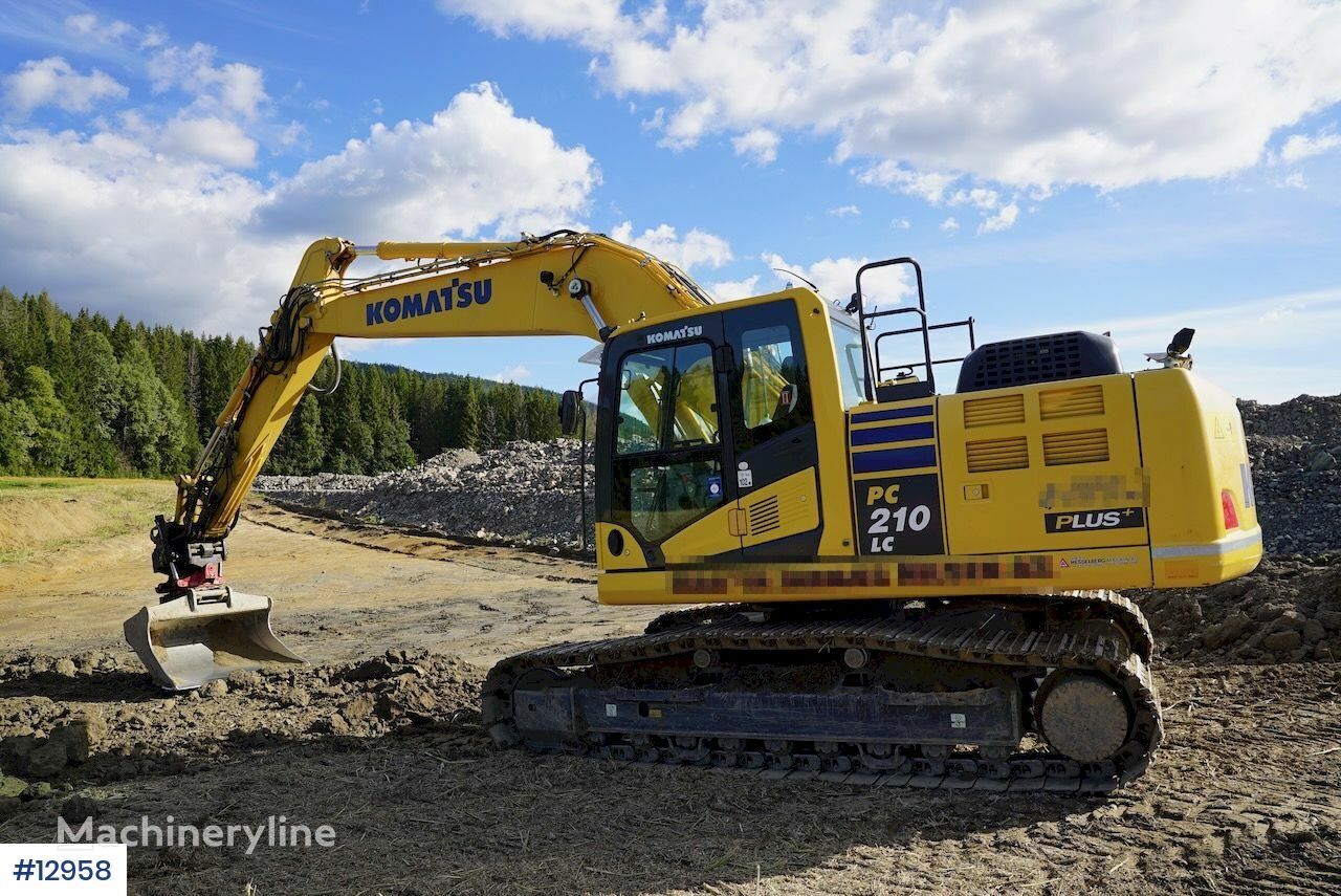 بیل مکانیکی ریلی Komatsu PC210LC-10