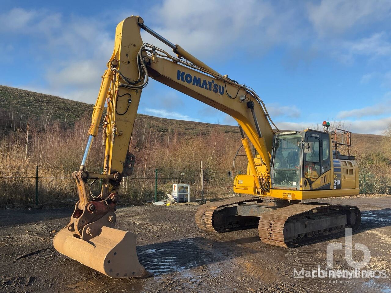 Komatsu PC210LC-10 tracked excavator