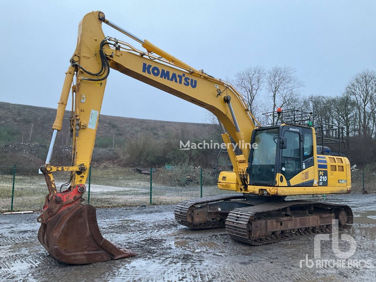 Komatsu PC210LC-10 rupsgraafmachine